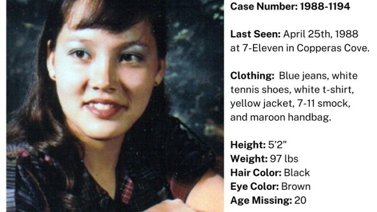 Missing: Elizabeth Ann Campbell